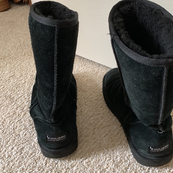 Black kookaburra boots size 6 - Picture 2 of 4